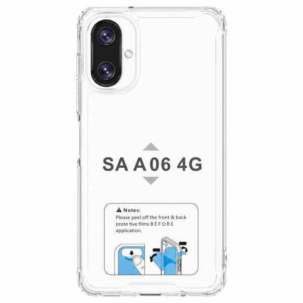 Funda Rígida Transparente Antigolpe Para Samsung Galaxy A06