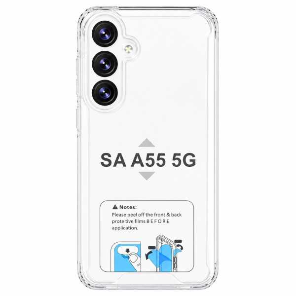Funda Rígida Transparente Antigolpe Para Samsung Galaxy A55 5G