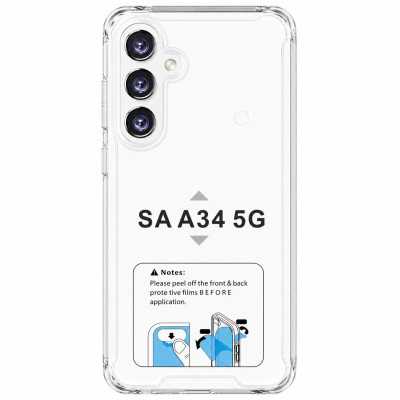 Shockproof Transparent Hard Case For Samsung Galaxy A34 5G