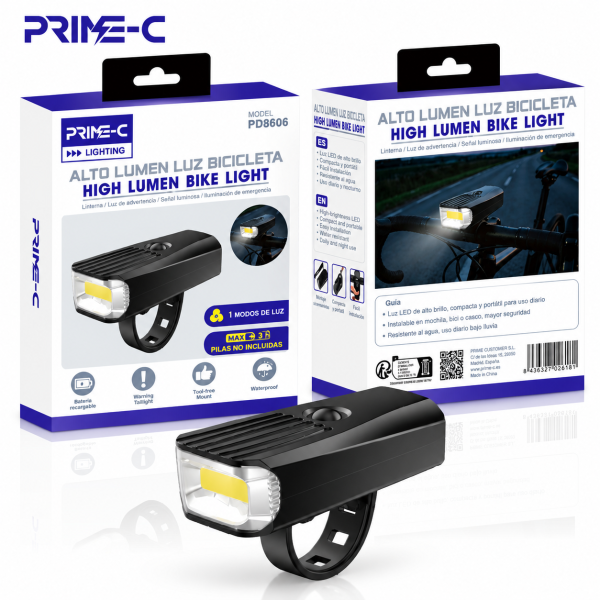 Luz De Advertencia Nocturna Resistente al Agua PD8606