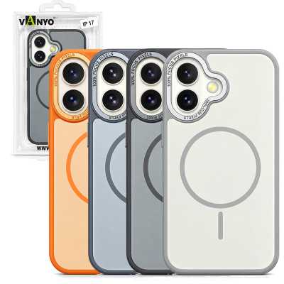 Funda Magnética MagSafe Color Sólido con Protección de Cámara para iPhone 17