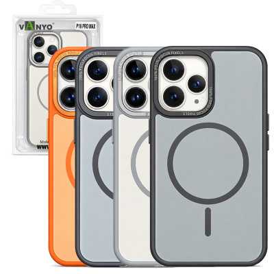 Funda Magnética MagSafe Color Sólido con Protección de Cámara para iPhone 16 Pro