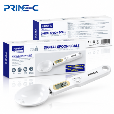 Cuchara Báscula Digital PRIME-C PB7002 – 500 g / 0,1 g