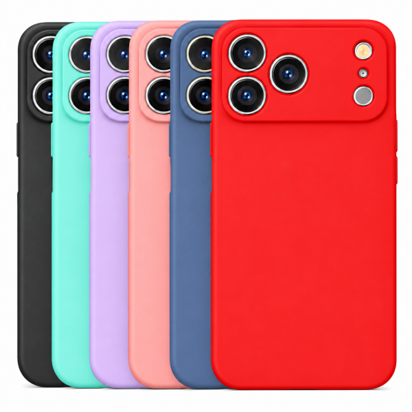 Funda Silicona Liquida Para iPhone 17 Pro Max