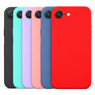 Funda Silicona Liquida Para iPhone 16e