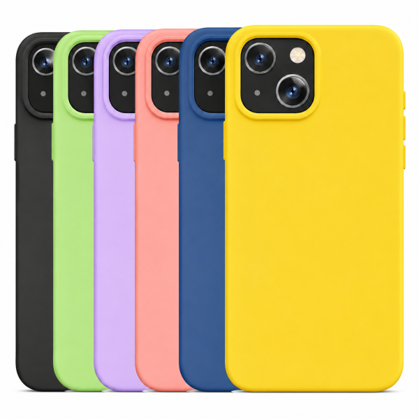 Funda Silicona Liquida Para iPhone 15 Plus