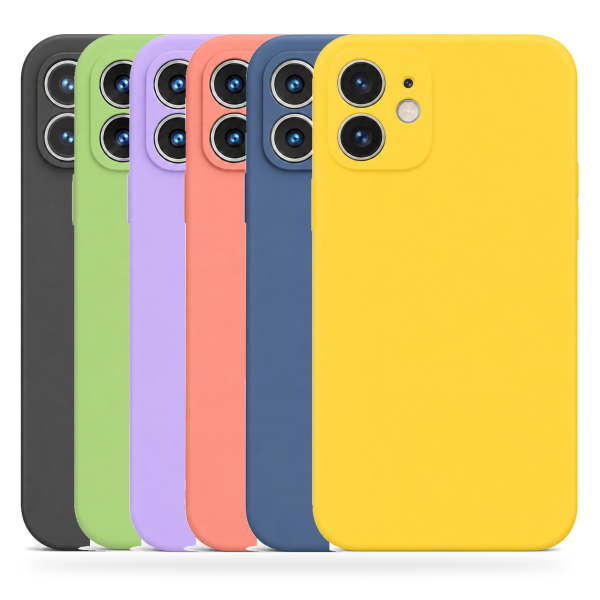 Funda Silicona Liquida para iPhone 12