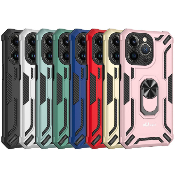 Funda Antigolpes Rígido Militar con Anilla para iPhone 13 Pro