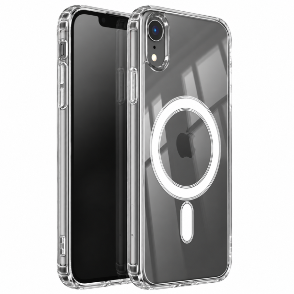 Funda Magnético Transparente Para iPhone XR
