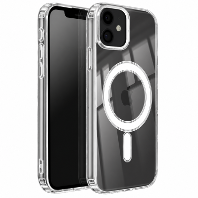 Transparent Magnetic Case For iPhone 11