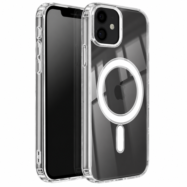 Transparent Magnetic Case For iPhone 11