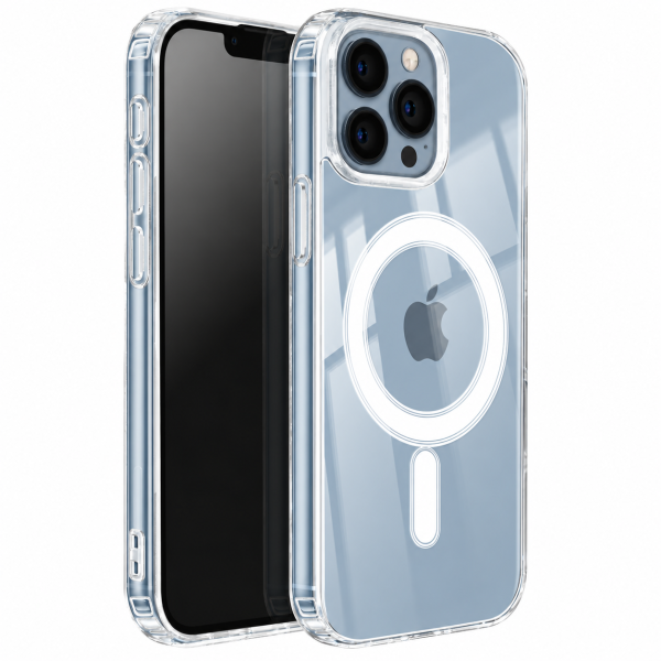 Transparent Magnetic Case For iPhone 13 Pro