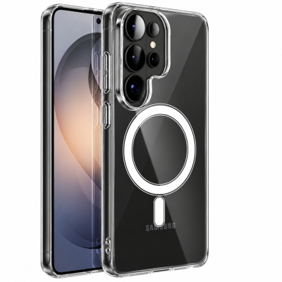 Funda Magnético Transparente Para Samsung S26 Ultra