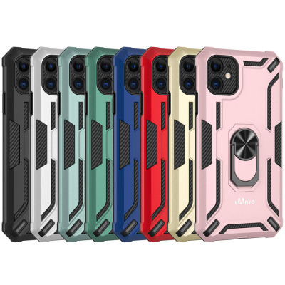 Funda Antigolpes Rígido Militar con Anilla para iPhone 11