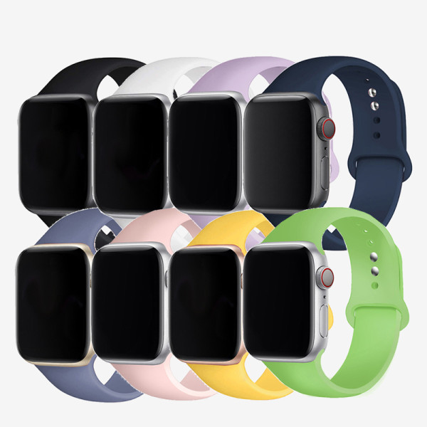 Correa de silicona para Apple Watch 3 / 4 / 5 / 6 / 7 / 8 / SE