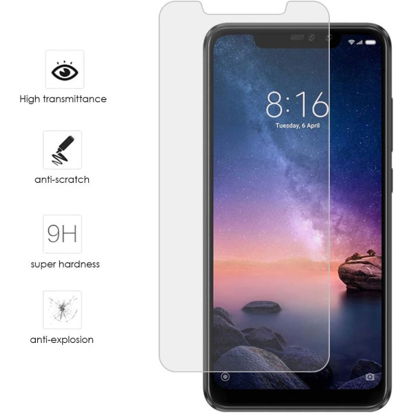 Tempered Glass Screen Protector Xiaomi Redmi 6 Pro
