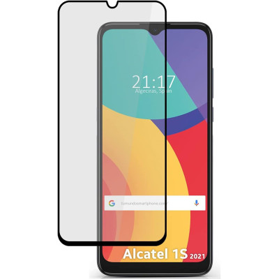 Tempered Crystal Protector Full Glue Anti-Estatic 9H for Samsung Galaxy Alcatel Alcatel 1S21