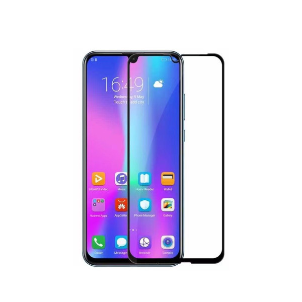 Tempered Crystal Protector Full Glue Anti-Estatic 9H for Huawei Honor X8