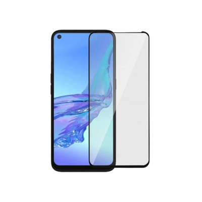 Protetor Cristal modelo Full Glue Anti-Estatic 9H para Oppo A74