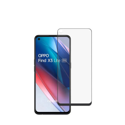 Tempered Crystal Protector Full Glue Anti-Estatic 9H for Oppo A77 / A57 / A17