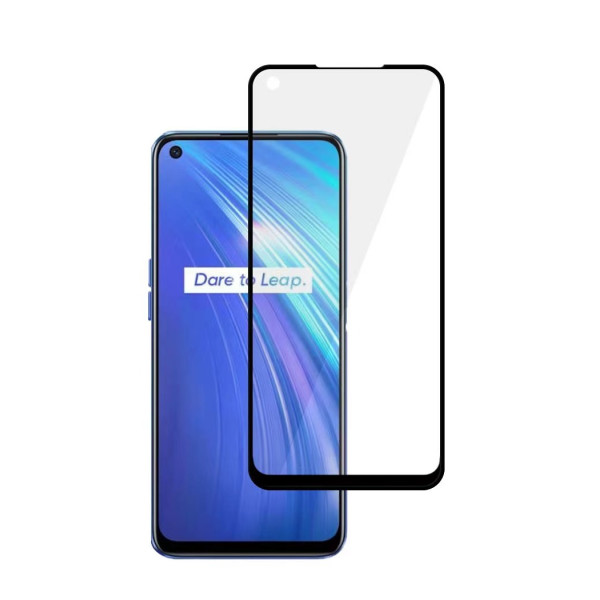 Tempered Crystal Protector Full Glue Anti-Estatic 9H for Oppo A94 4G-5G / A74 4G / 93 4G / 95 5G