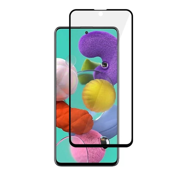 Protetor Cristal modelo Full Glue Anti-Estatic 9H para SamSung Galaxy A51 / A51 5G