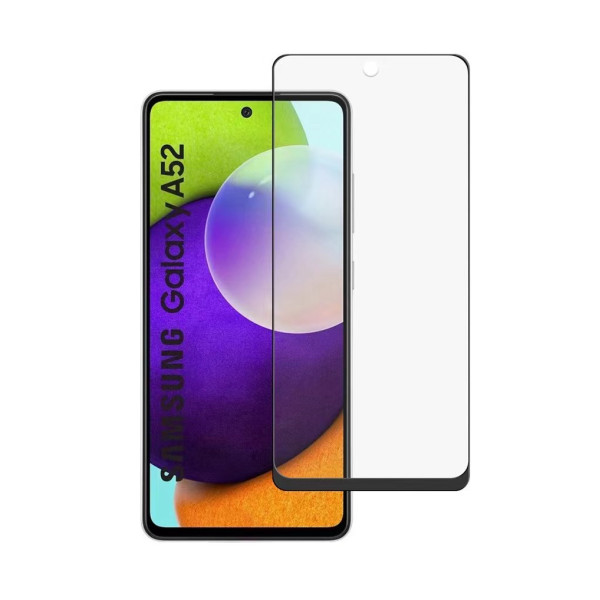 Protetor Cristal modelo Full Glue Anti-Estatic 9H para SamSung Galaxy A52S/A52