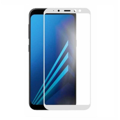 Tempered Crystal Protector Full Glue Anti-Estatic 9H for Samsung Galaxy A6 Plus