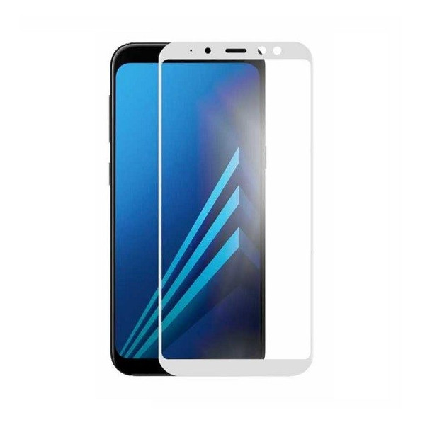 Protetor Cristal modelo Full Glue Anti-Estatic 9H para Samsung Galaxy A6 Plus