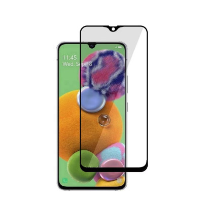 Tempered Crystal Protector Full Glue Anti-Estatic 9H for Samsung Galaxy A91-S10 Lite