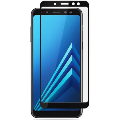 Protector Cristal templado Full Glue Anti-Estatico 9H para Samsung Galaxy A7 2018