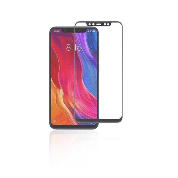 Cola Full Anti-Static 9H de vidro temperado para Xiaomi Mi 8