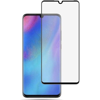 Cola completa de vidro temperado antiestática 9H para HUAWEI P30 Pro