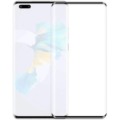 Cola completa de vidro temperado antiestática 9H para HUAWEI Mate 40 Pro