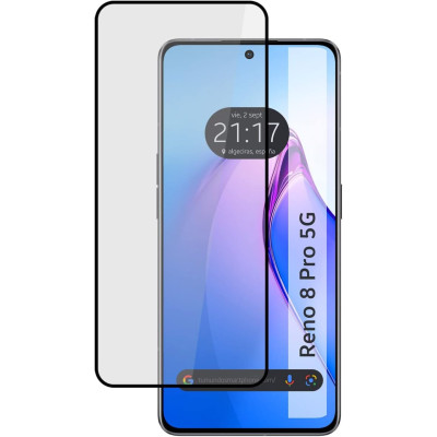 Protetor Eletrostatico modelo Full Glue Anti-Estatic 9H para OPPO RENO 8 PRO