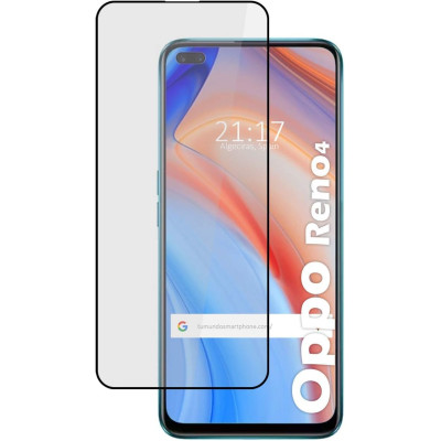 Protetor Eletrostatico modelo Full Glue Anti-Estatic 9H para OPPO RENO 4