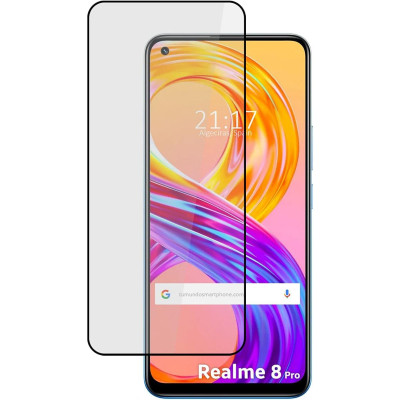 Protector Electrostatica Full Glue Anti-Estatico 9H para REALME 8 / 8P