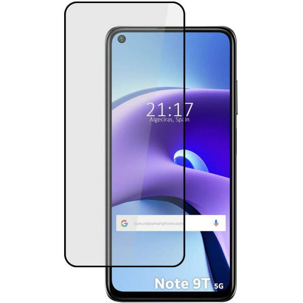 Protector Electrostatica Full Glue Anti-Estatico 9H para Xiaomi Redmi Note 9T