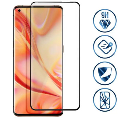 Tempered glass Full Glue Anti-Static 9H for Oppo Find X2 / X2 Pro