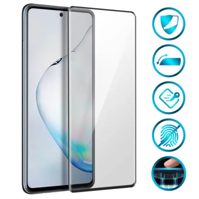 Tempered glass Full Glue Anti-Static 9H for Samsung Galaxy Note 10 Lite
