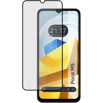Protector Electrostatica Full Glue Anti-Estatico 9H para XIAOMI POCO M5 4G