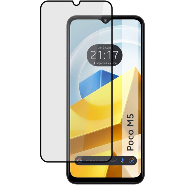 Protector Electrostatica Full Glue Anti-Estatico 9H para XIAOMI POCO M5 4G