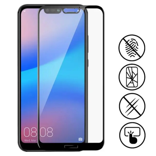 Protector Electrostatica Full Glue Anti-Estatico 9H para HUAWEI P20 LITE