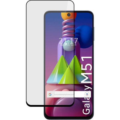 Protector Electrostatica Full Glue Anti-Estatico 9H para SAMSUNG GALAXY M51