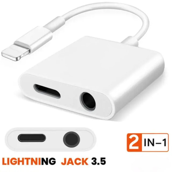 Adaptador Lightning A 3.5MM Charging
