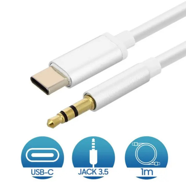 Adaptador tipo C para conector (3,5 mm)