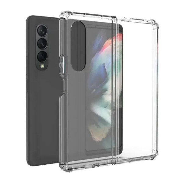 Funda Rígida Transparente Antigolpe Para Samsung Z FOLD 4