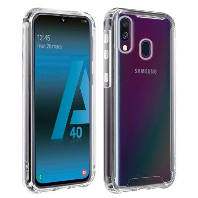 Funda Rígida Transparente Antigolpe Para Samsung Galaxy A40