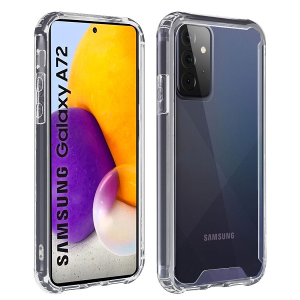 Funda Rígida Transparente Antigolpe Para Samsung Galaxy A72 4G / 5G