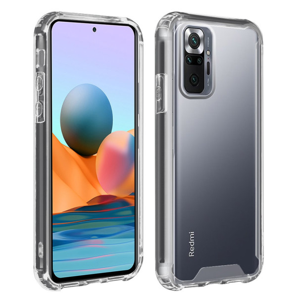 Funda Rígida Transparente Antigolpe Para Xiaomi Redmi Note 10 Pro 4G